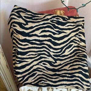 Talbot Zebra Plus Sz 22w Skirt NWT